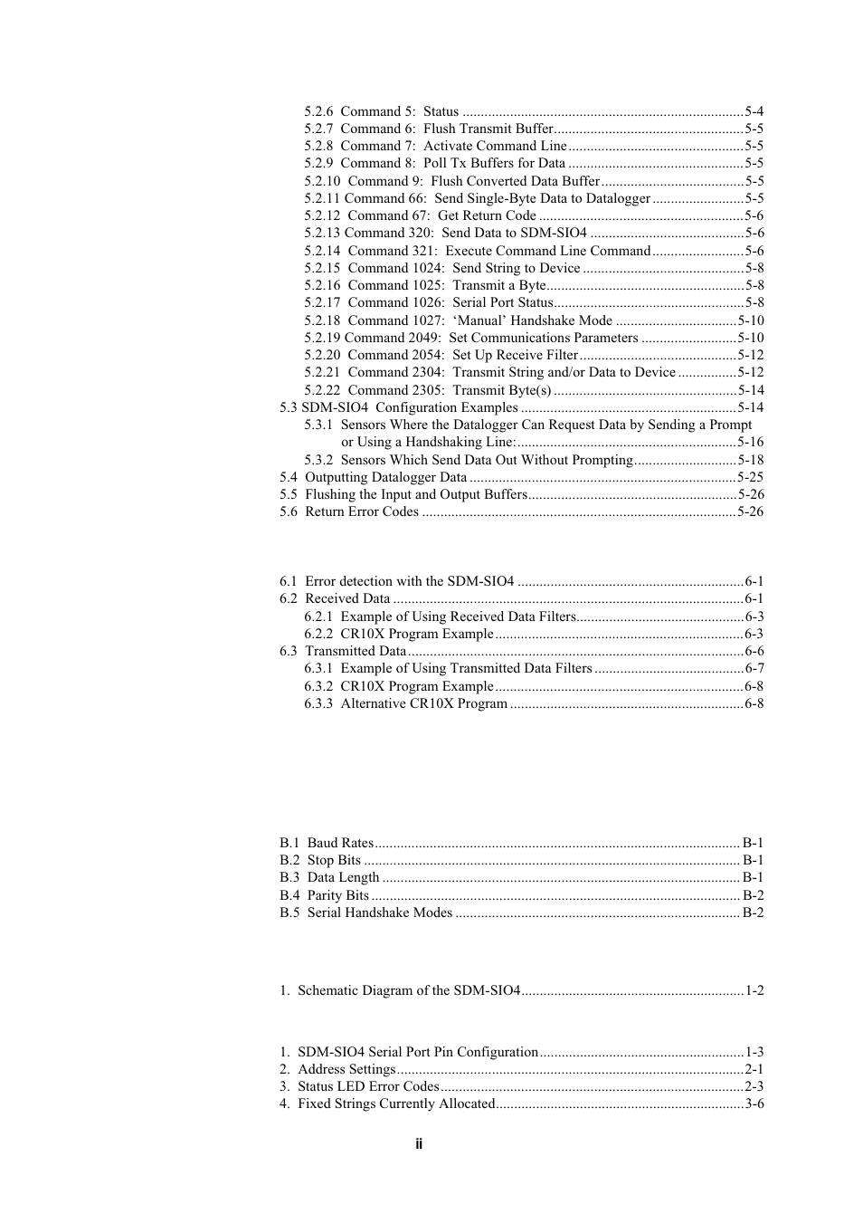 Figures, Tables | Campbell Hausfeld Serial I/O Interface SDM-SIO4 User Manual | Page 6 / 72