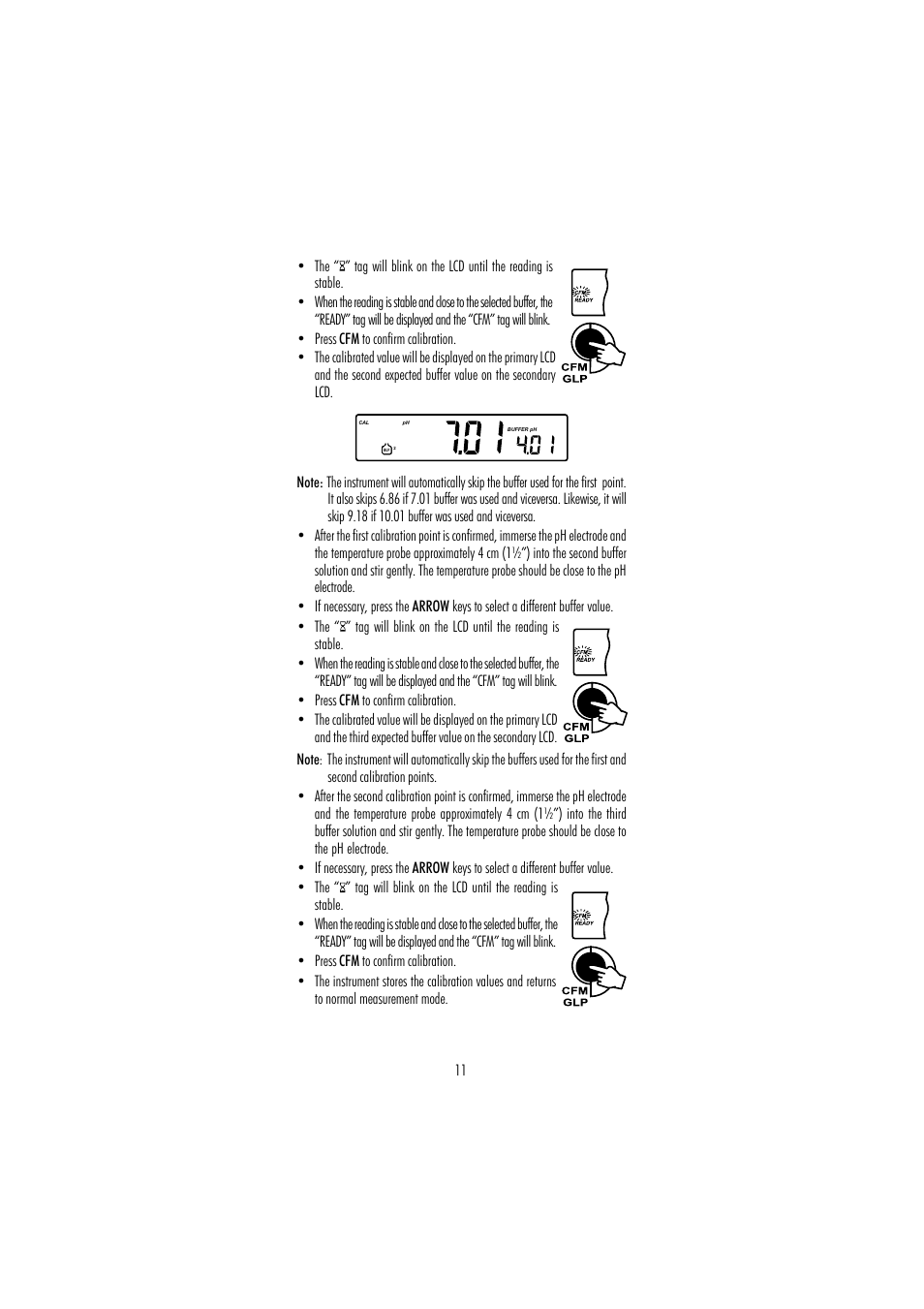 Hanna Instruments HI 253 User Manual | Page 11 / 44