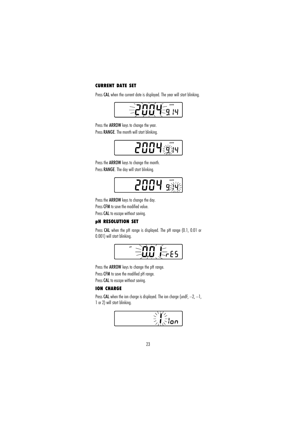 Hanna Instruments HI 253 User Manual | Page 23 / 44