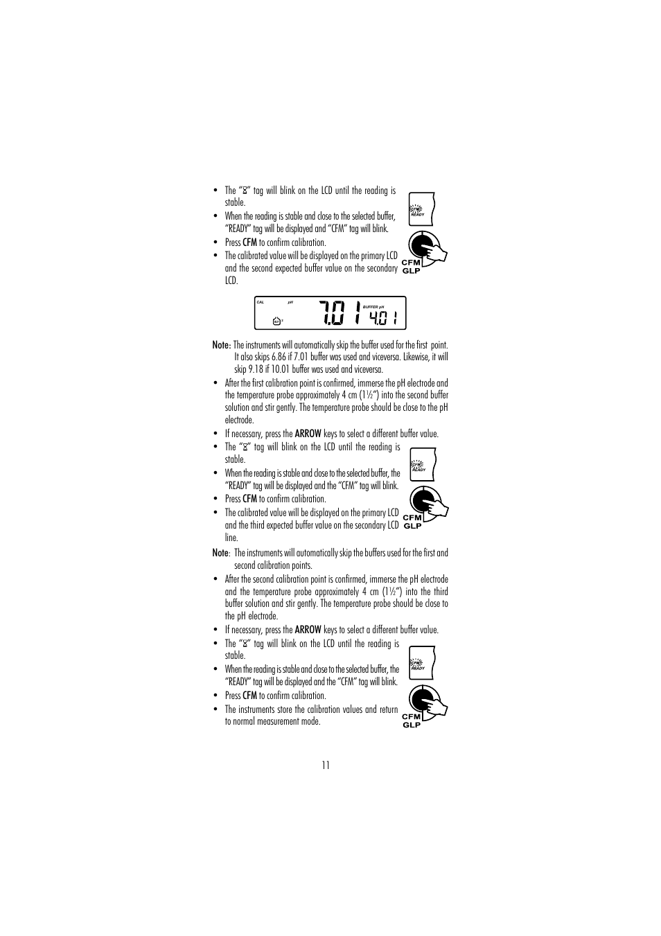 Hanna Instruments HI 250 User Manual | Page 11 / 40