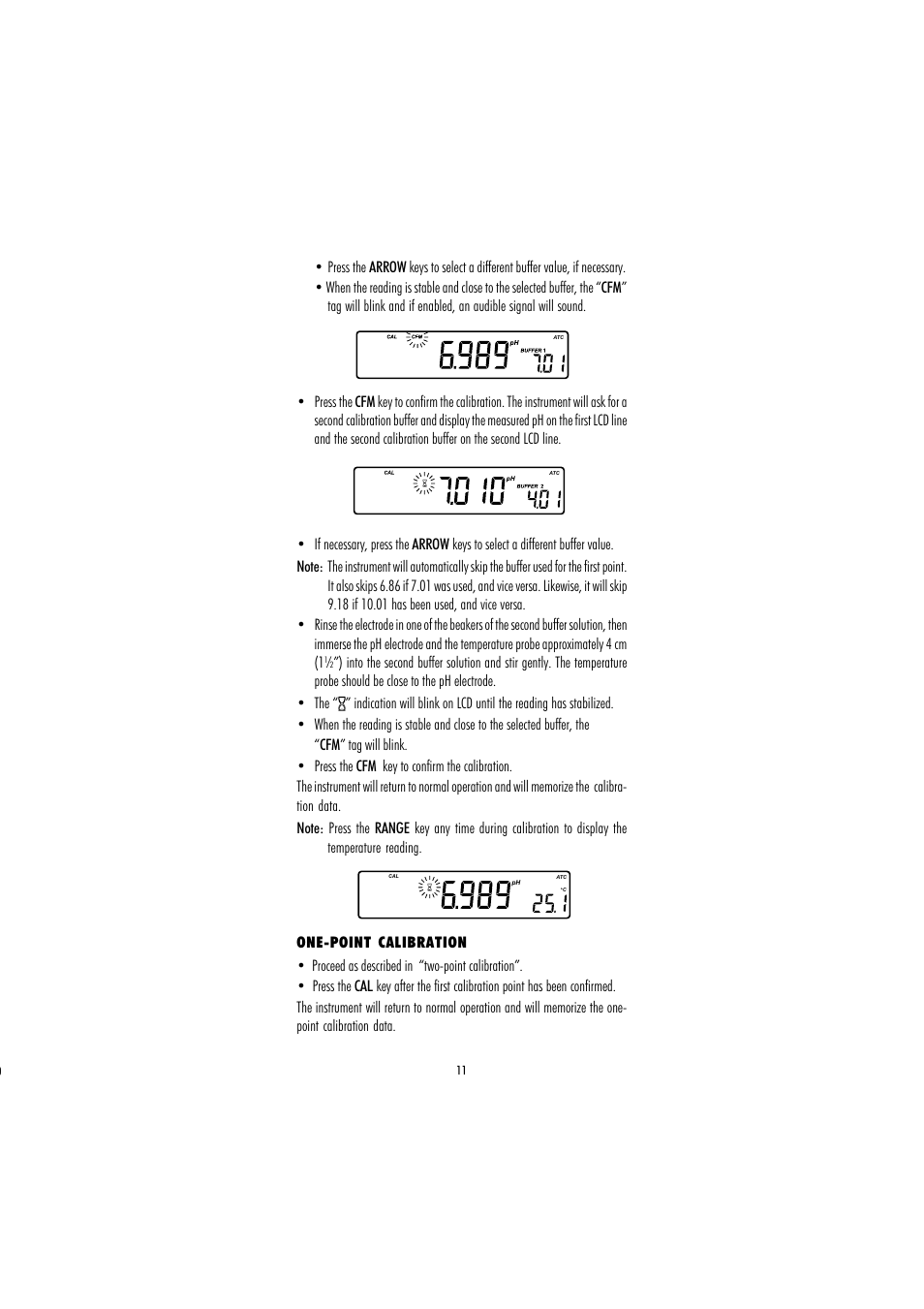 Hanna Instruments HI 221 User Manual | Page 11 / 40
