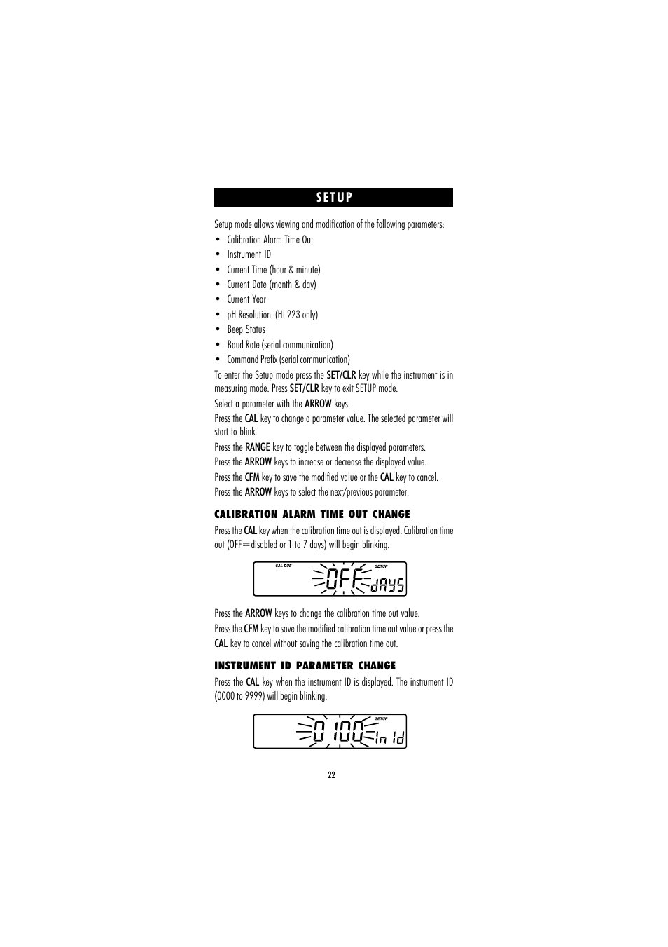 Hanna Instruments HI 221 User Manual | Page 22 / 40