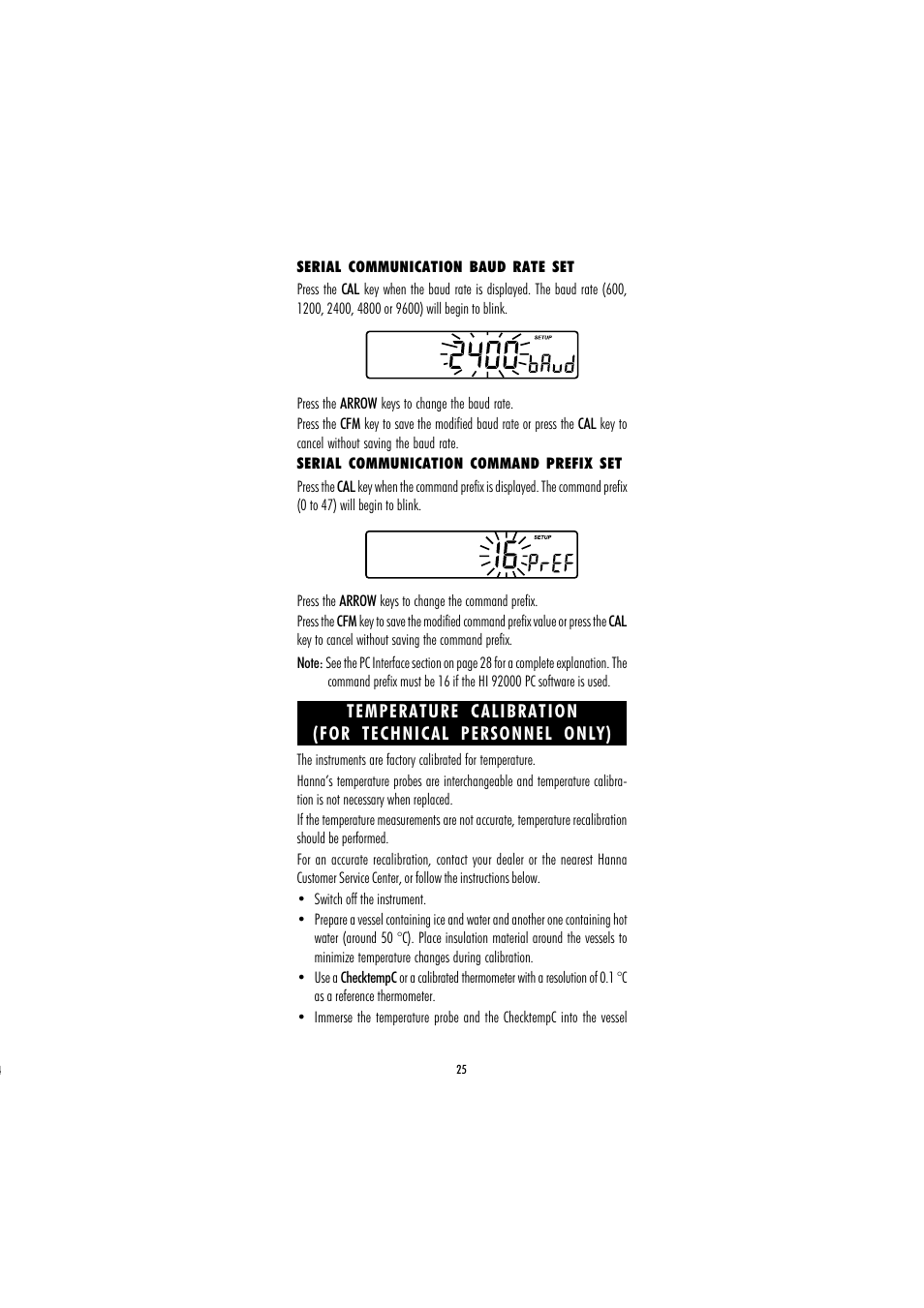 Hanna Instruments HI 221 User Manual | Page 25 / 40