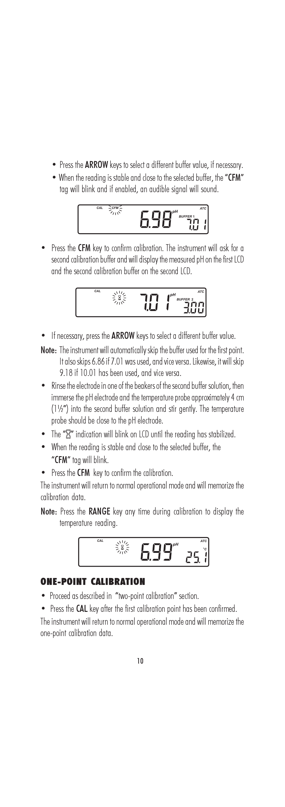 Hanna Instruments HI 222 User Manual | Page 10 / 40