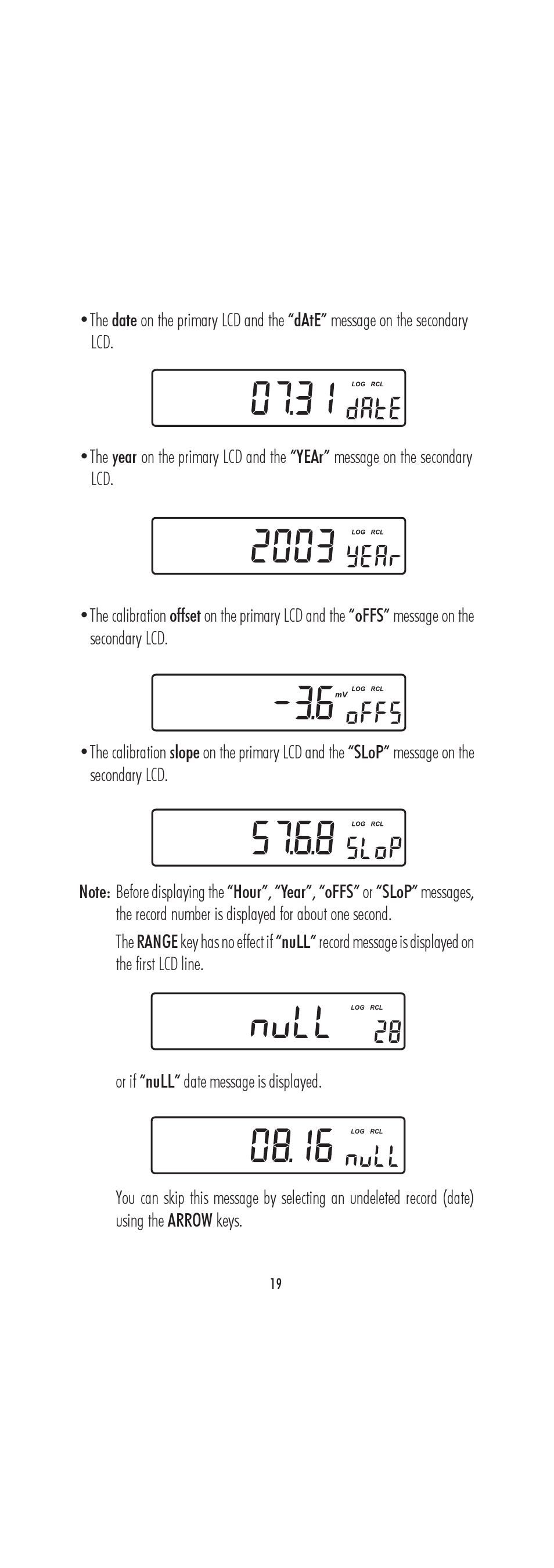 Hanna Instruments HI 222 User Manual | Page 19 / 40