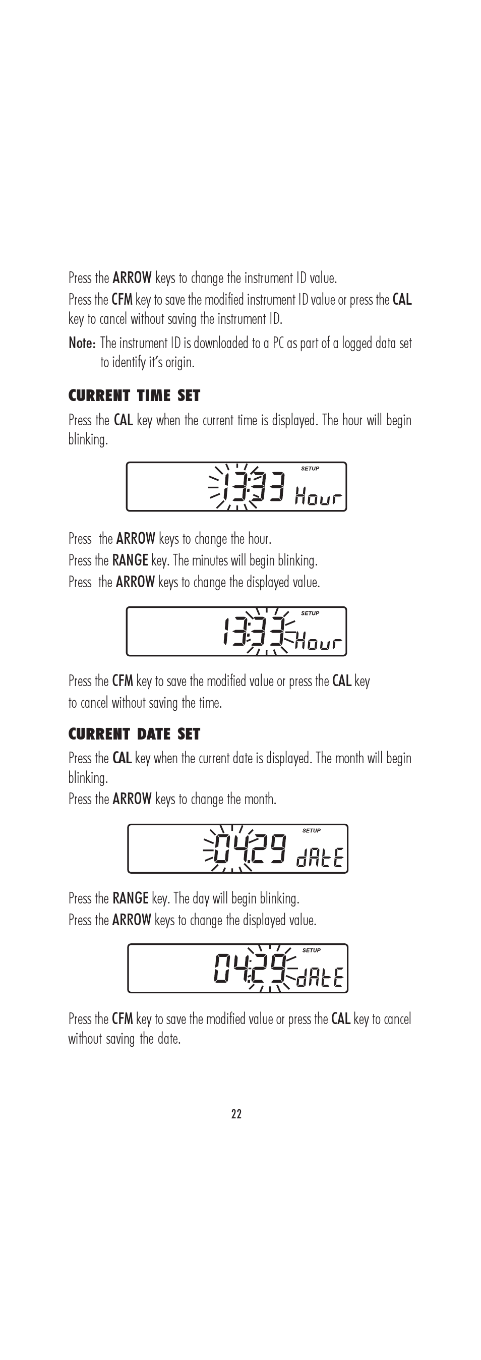 Hanna Instruments HI 222 User Manual | Page 22 / 40