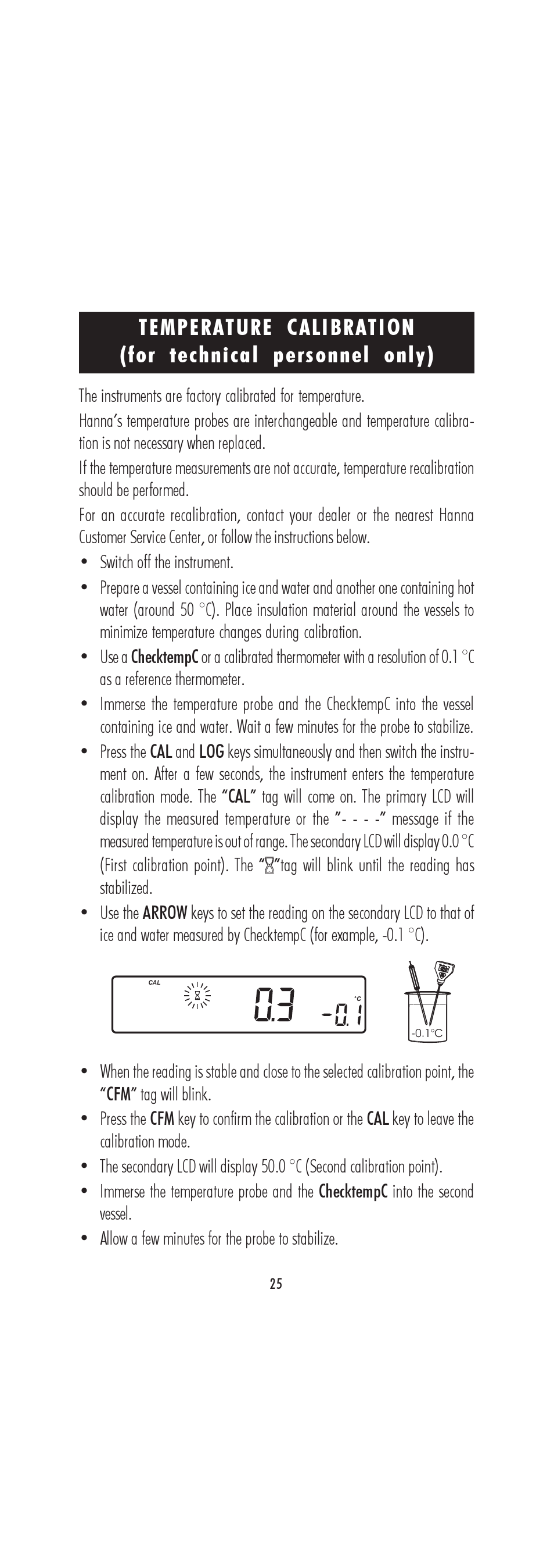 Hanna Instruments HI 222 User Manual | Page 25 / 40