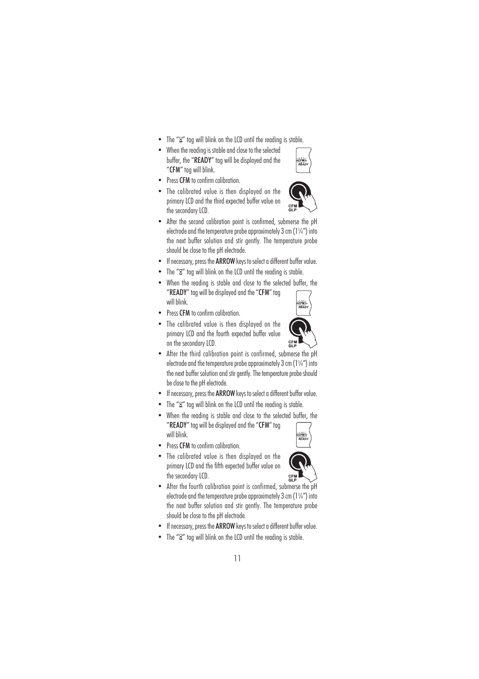 Hanna Instruments HI 2216 User Manual | Page 11 / 52