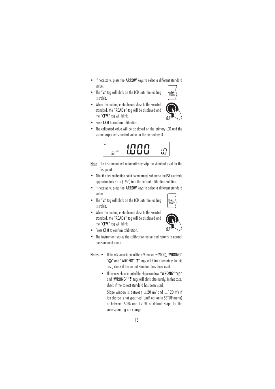 Hanna Instruments HI 2216 User Manual | Page 16 / 52