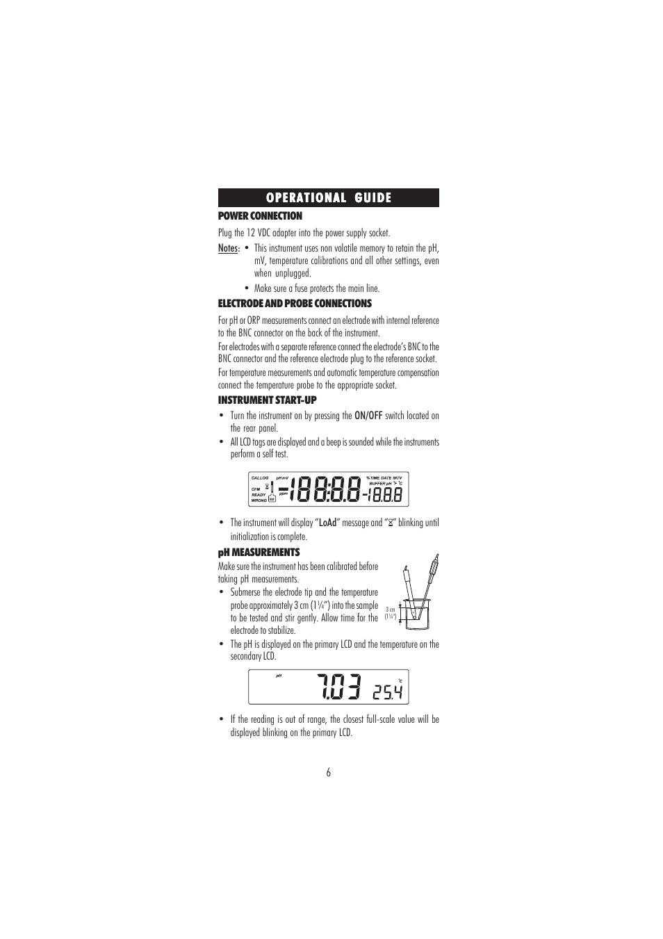 Hanna Instruments HI 2216 User Manual | Page 6 / 52