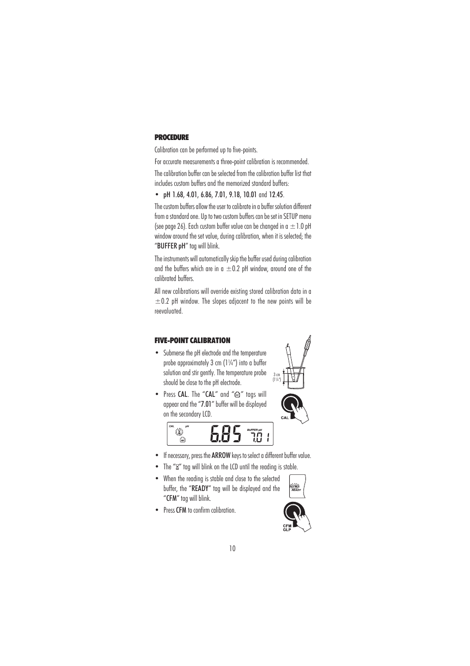 Hanna Instruments HI 2214 User Manual | Page 10 / 48