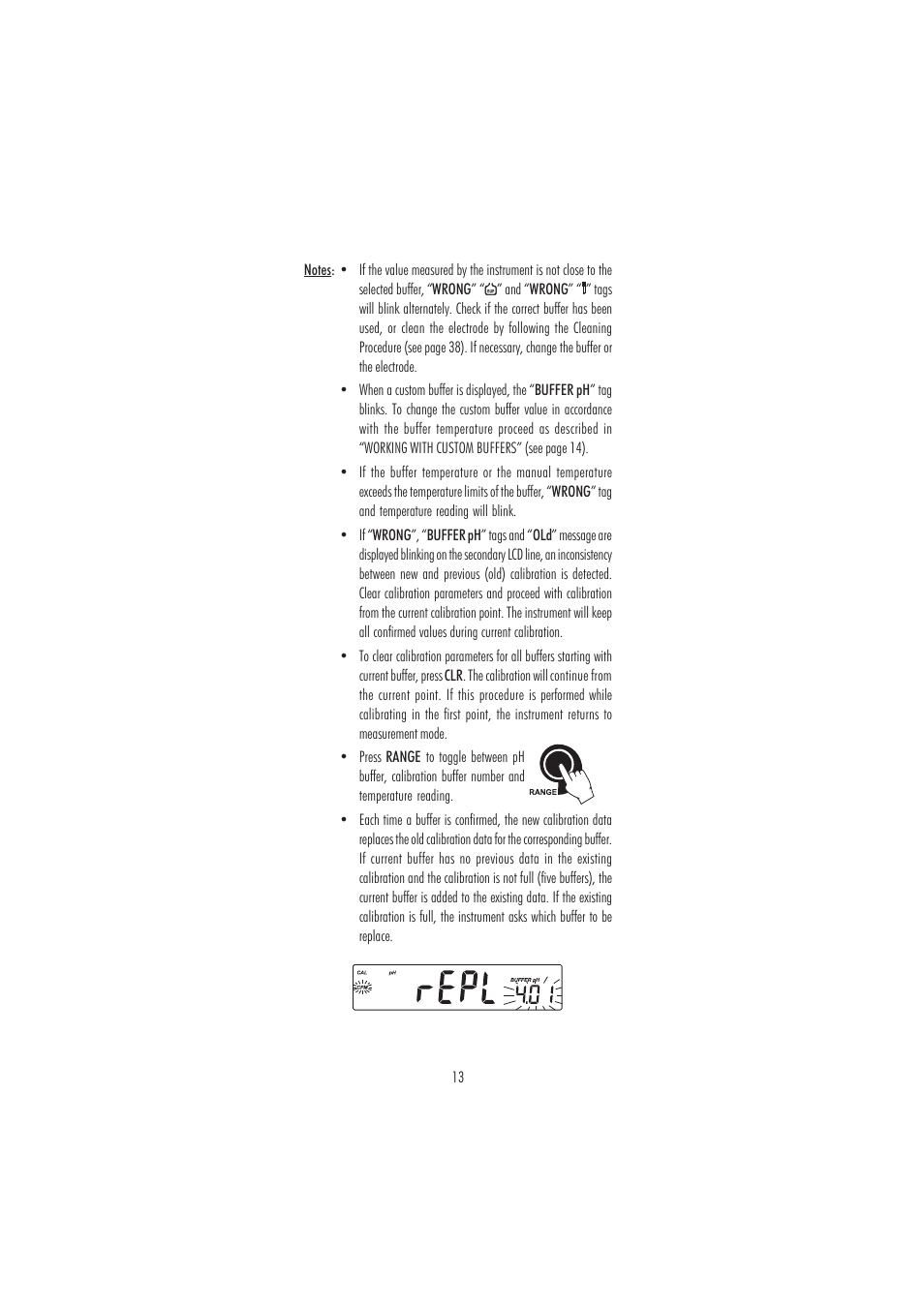 Hanna Instruments HI 2214 User Manual | Page 13 / 48