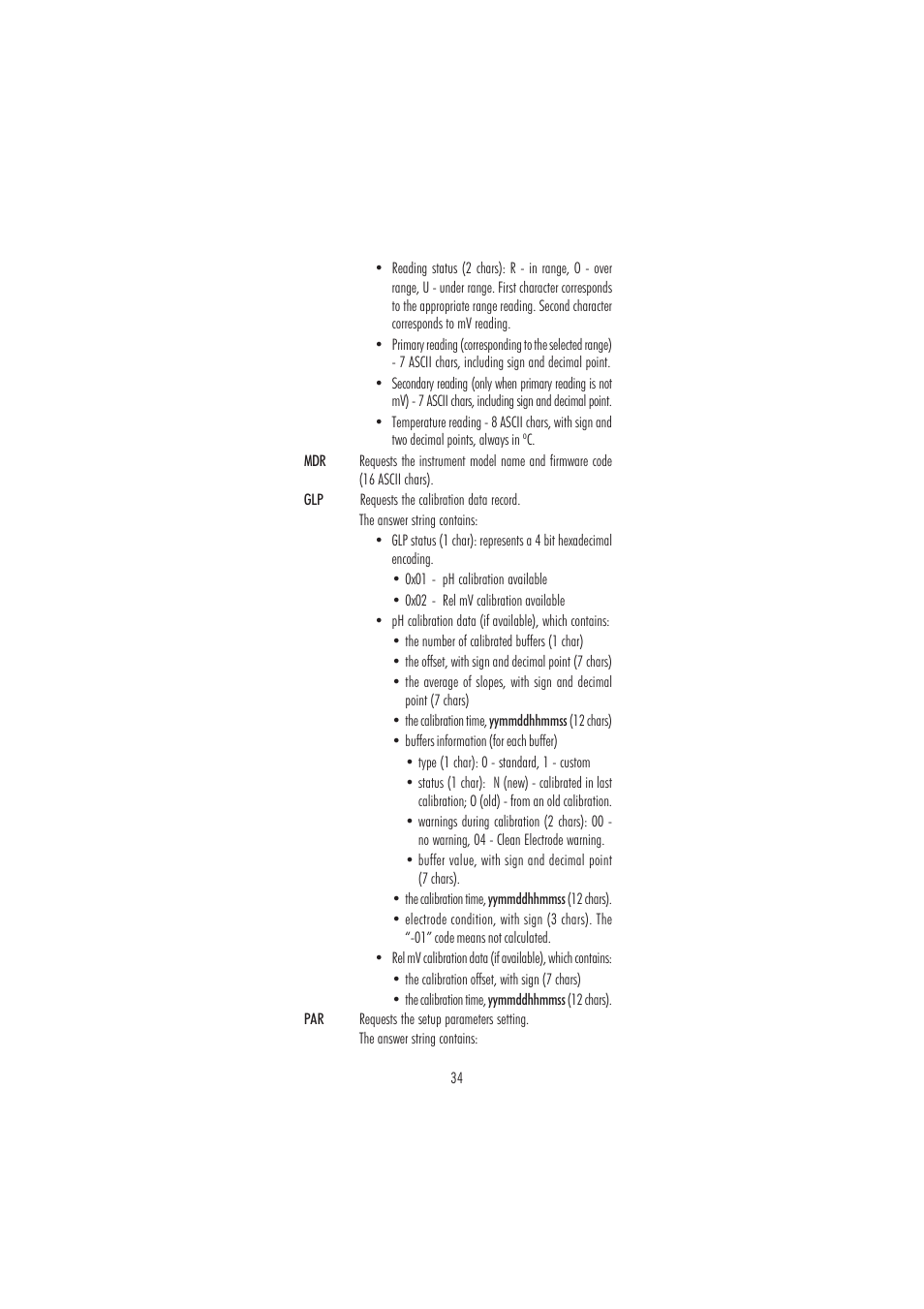 Hanna Instruments HI 2214 User Manual | Page 34 / 48