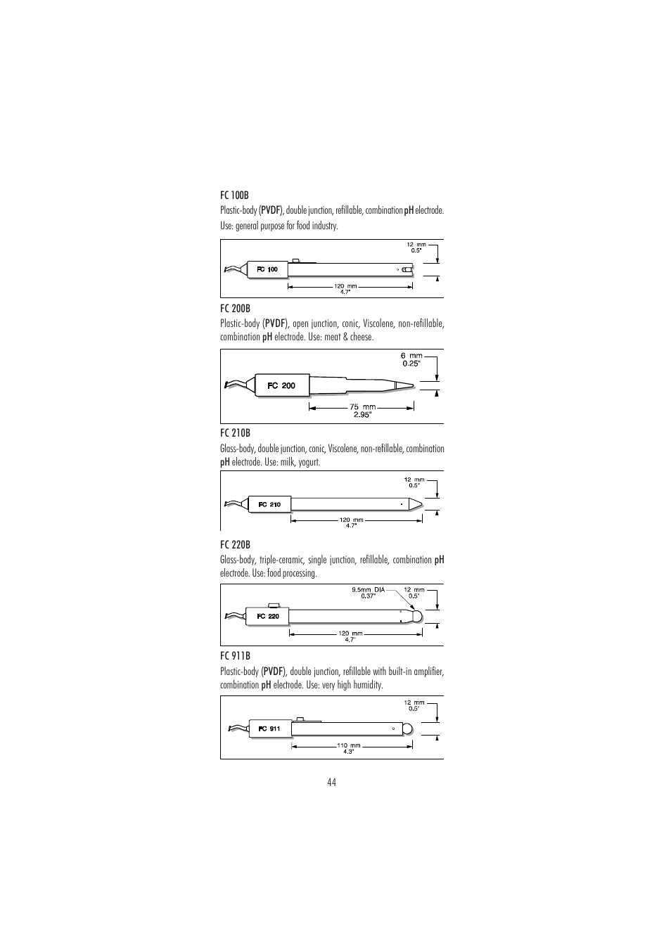 Hanna Instruments HI 2214 User Manual | Page 44 / 48