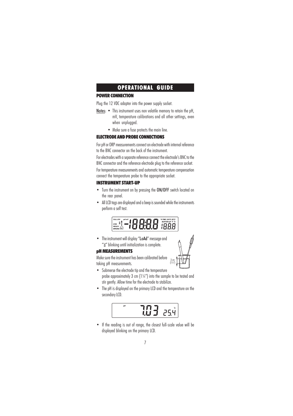 Hanna Instruments HI 2214 User Manual | Page 7 / 48
