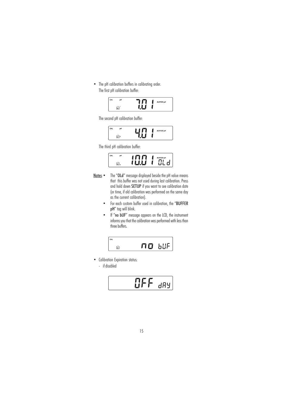 Hanna Instruments HI 2212 User Manual | Page 15 / 36
