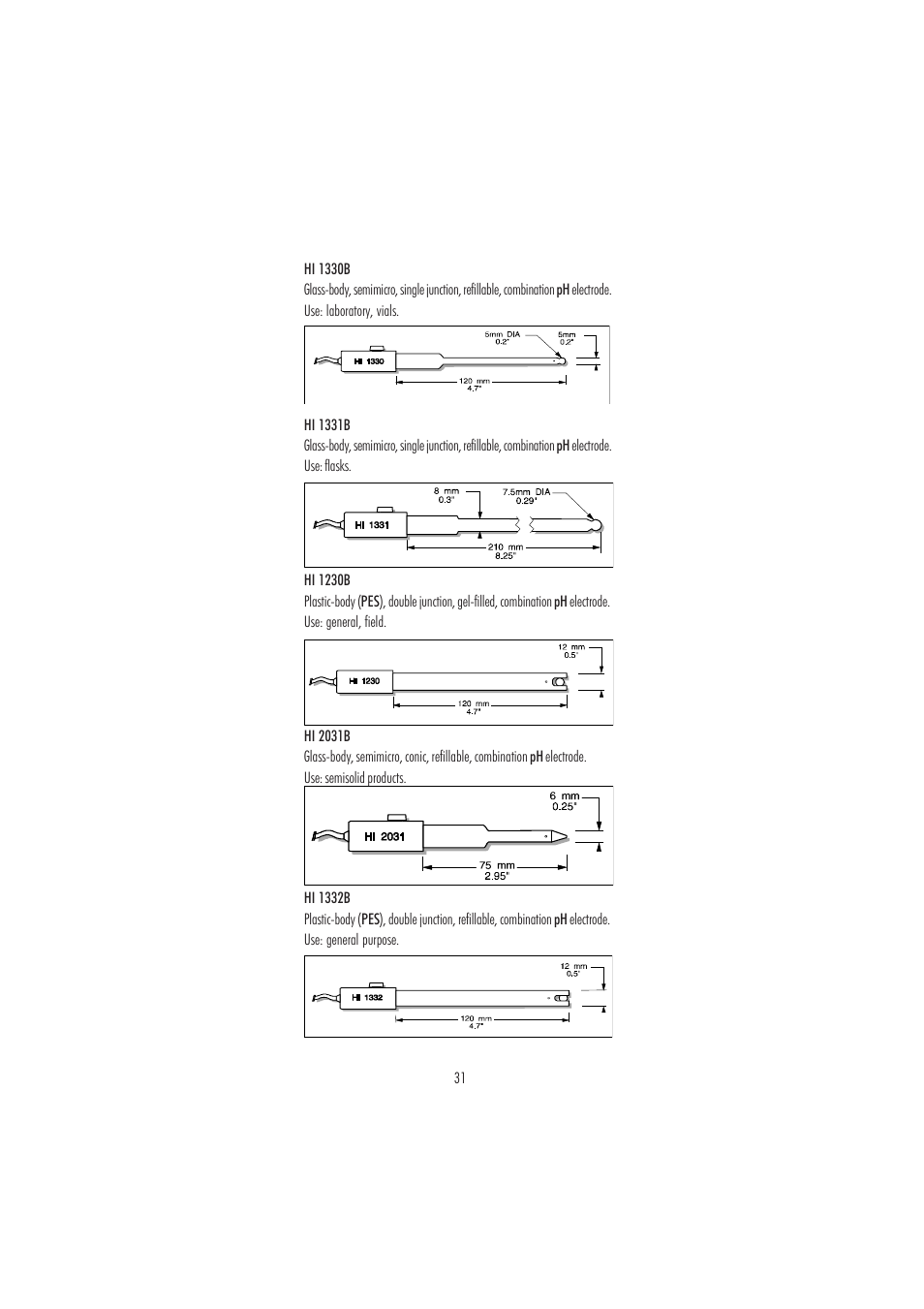 Hanna Instruments HI 2212 User Manual | Page 31 / 36