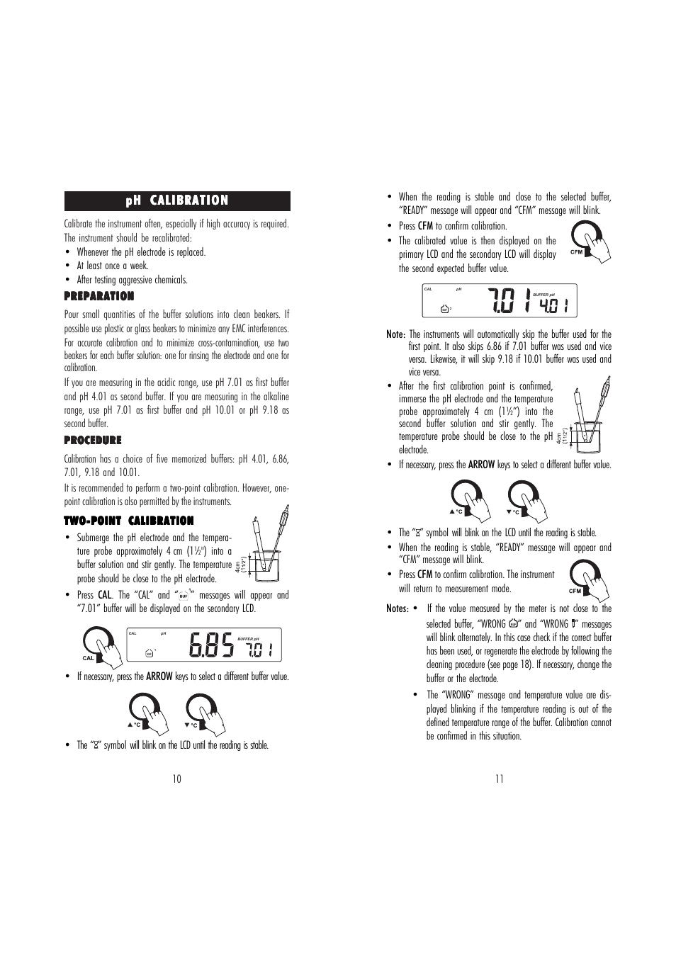 Hanna Instruments HI 2210 User Manual | Page 6 / 15