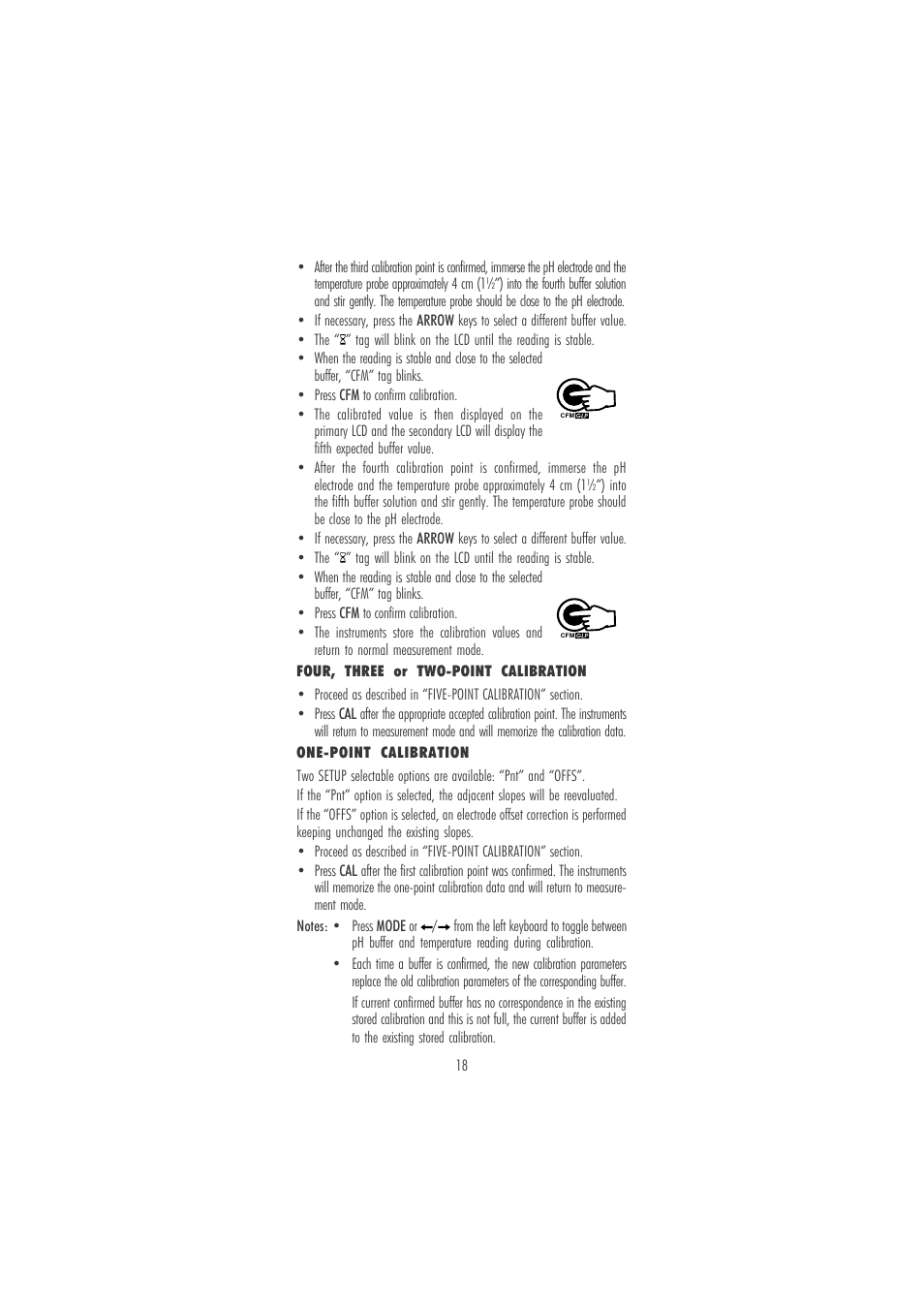 Hanna Instruments HI 121 User Manual | Page 18 / 60