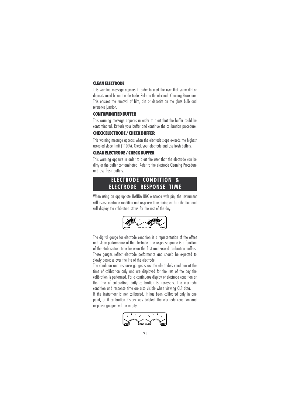 Hanna Instruments HI 121 User Manual | Page 21 / 60
