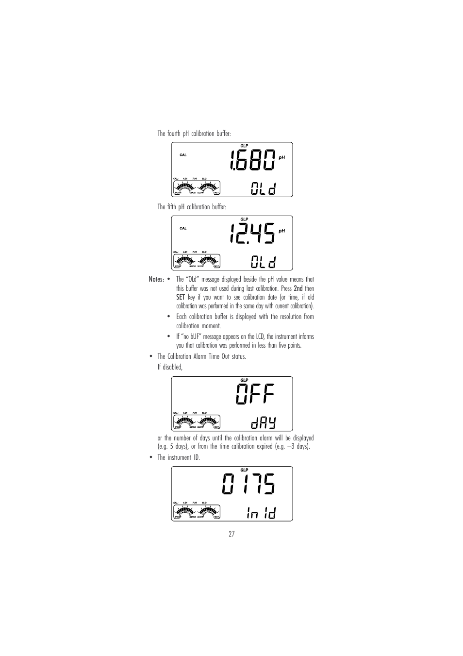 Hanna Instruments HI 121 User Manual | Page 27 / 60