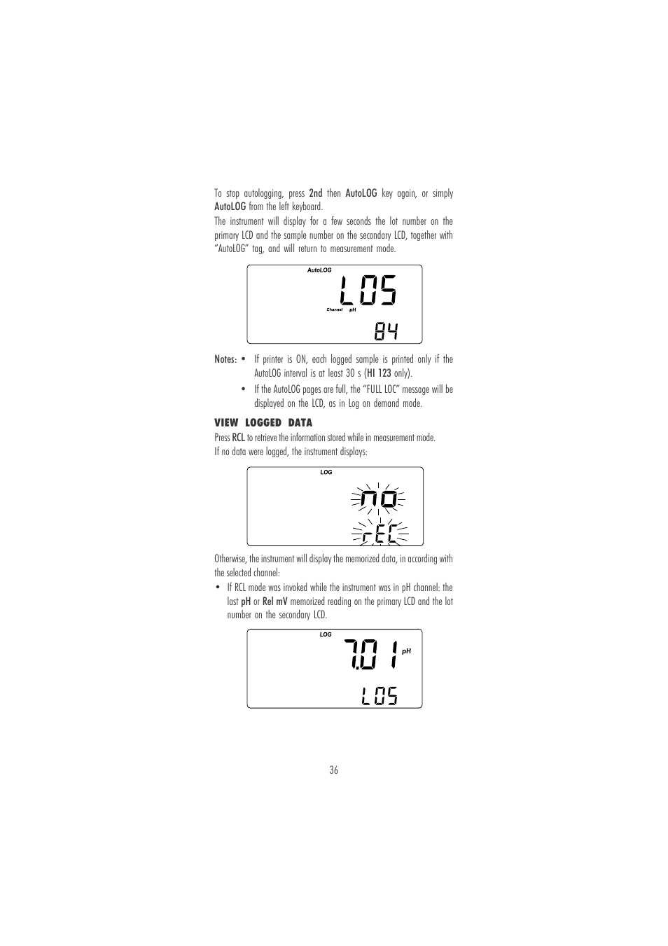 Hanna Instruments HI 121 User Manual | Page 36 / 60