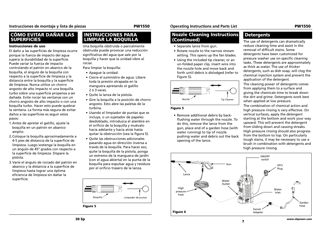 Campbell Hausfeld PW1550 User Manual | Page 7 / 18