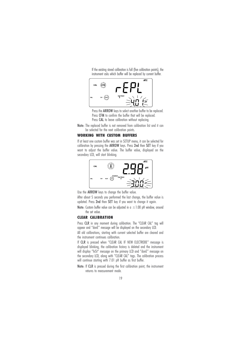 Hanna Instruments HI 120 User Manual | Page 19 / 56