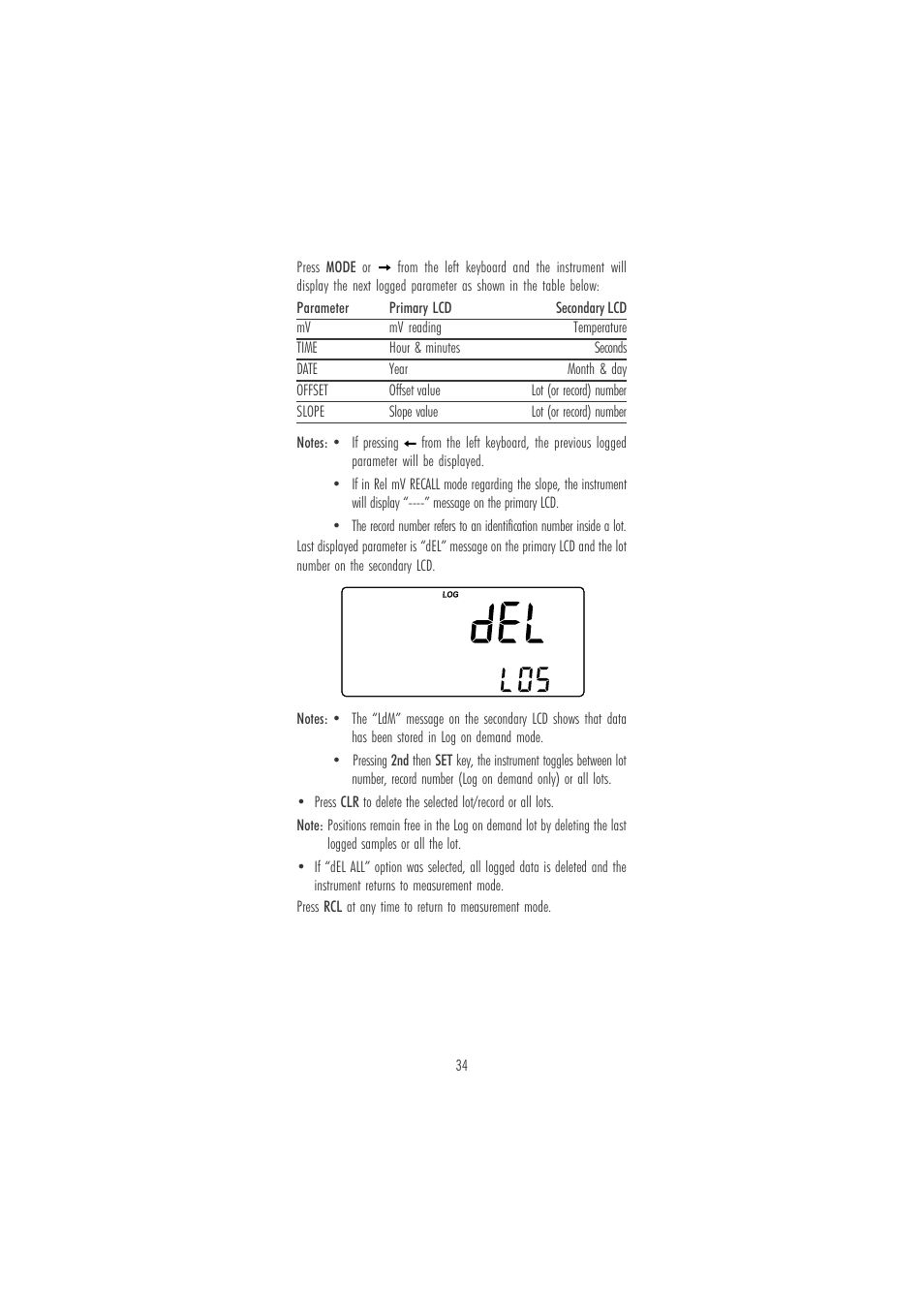 Hanna Instruments HI 120 User Manual | Page 34 / 56