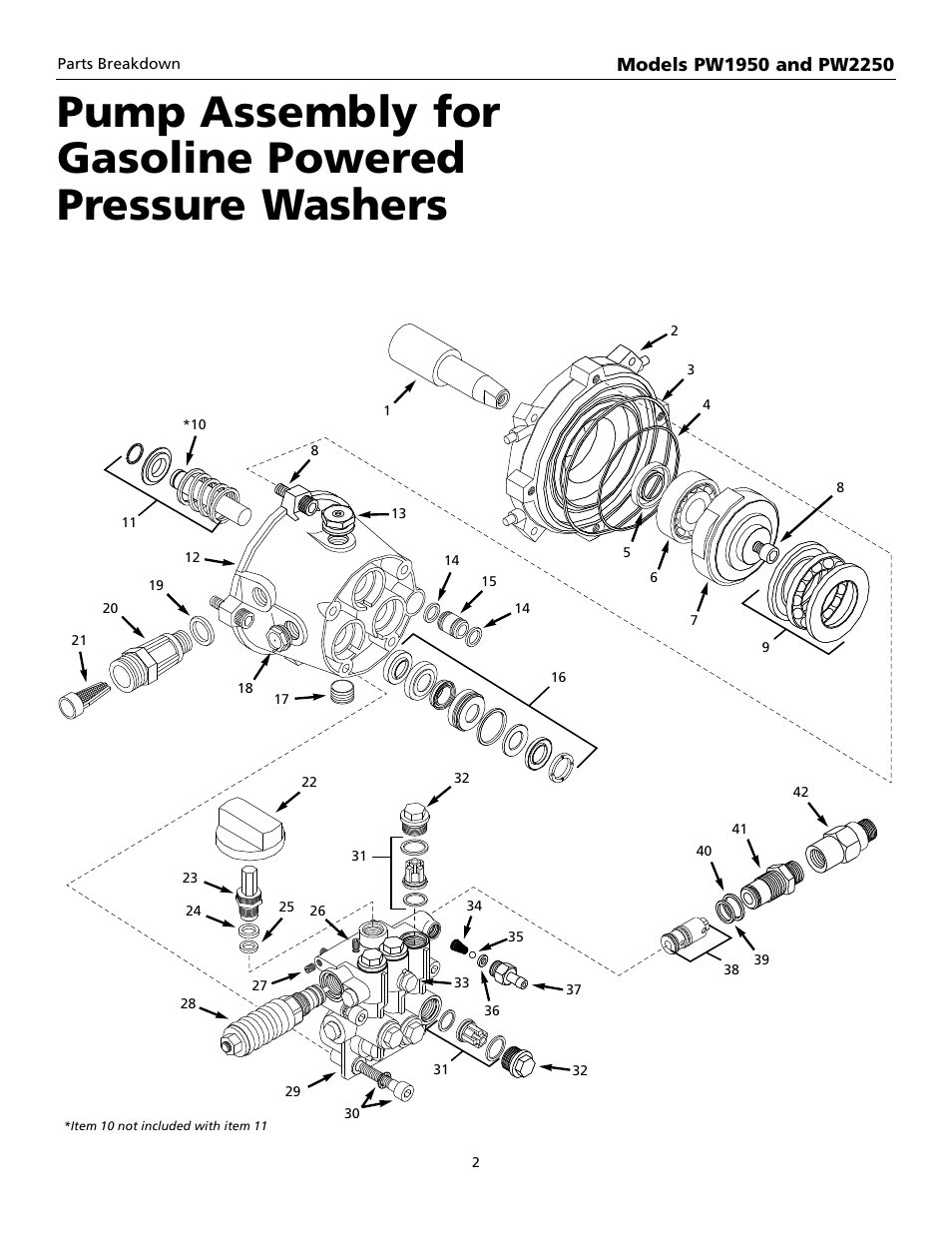 Campbell Hausfeld PW1950 User Manual | Page 2 / 4