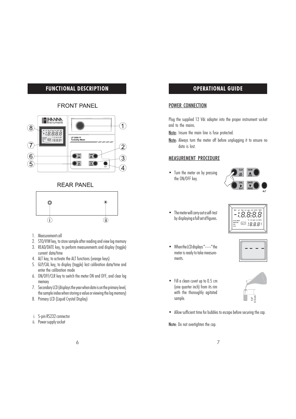 Hanna Instruments LP 2000-11 User Manual | Page 4 / 11