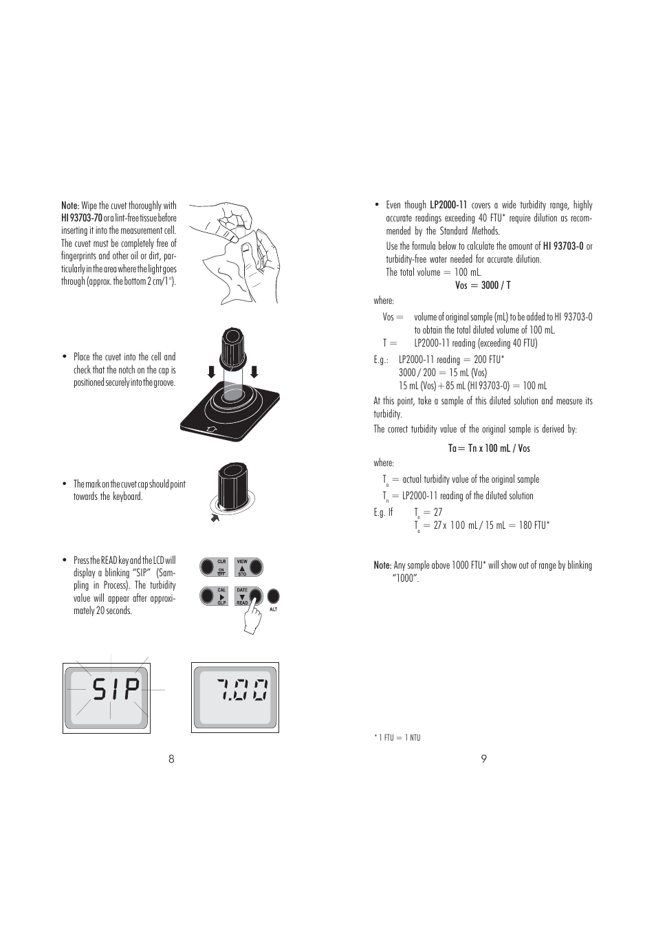 Hanna Instruments LP 2000-11 User Manual | Page 5 / 11