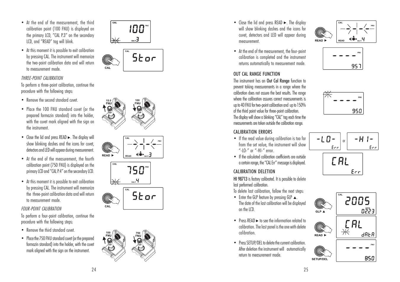 Hanna Instruments HI 98713 User Manual | Page 13 / 21