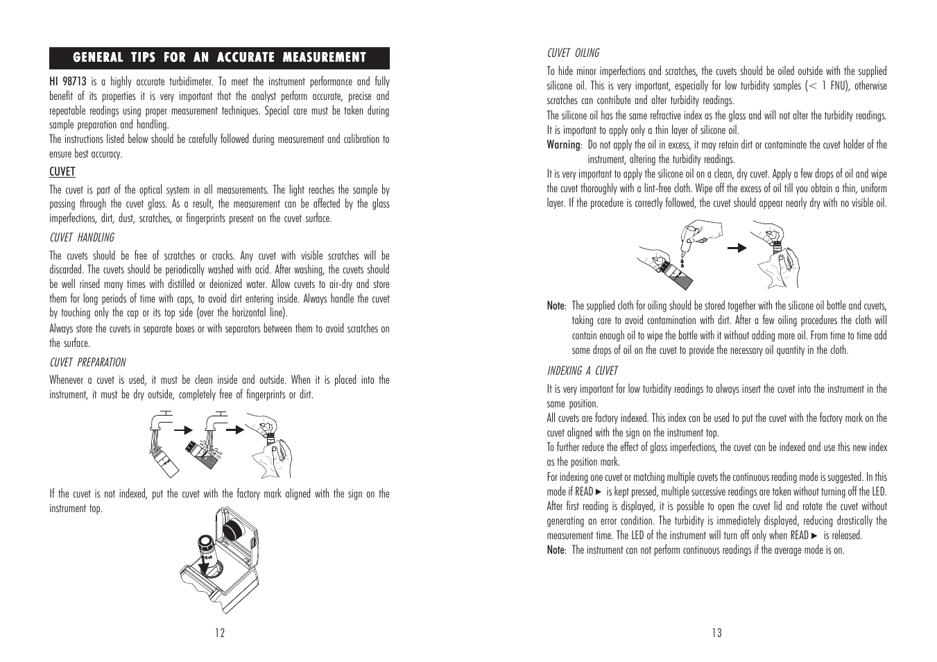 Hanna Instruments HI 98713 User Manual | Page 7 / 21