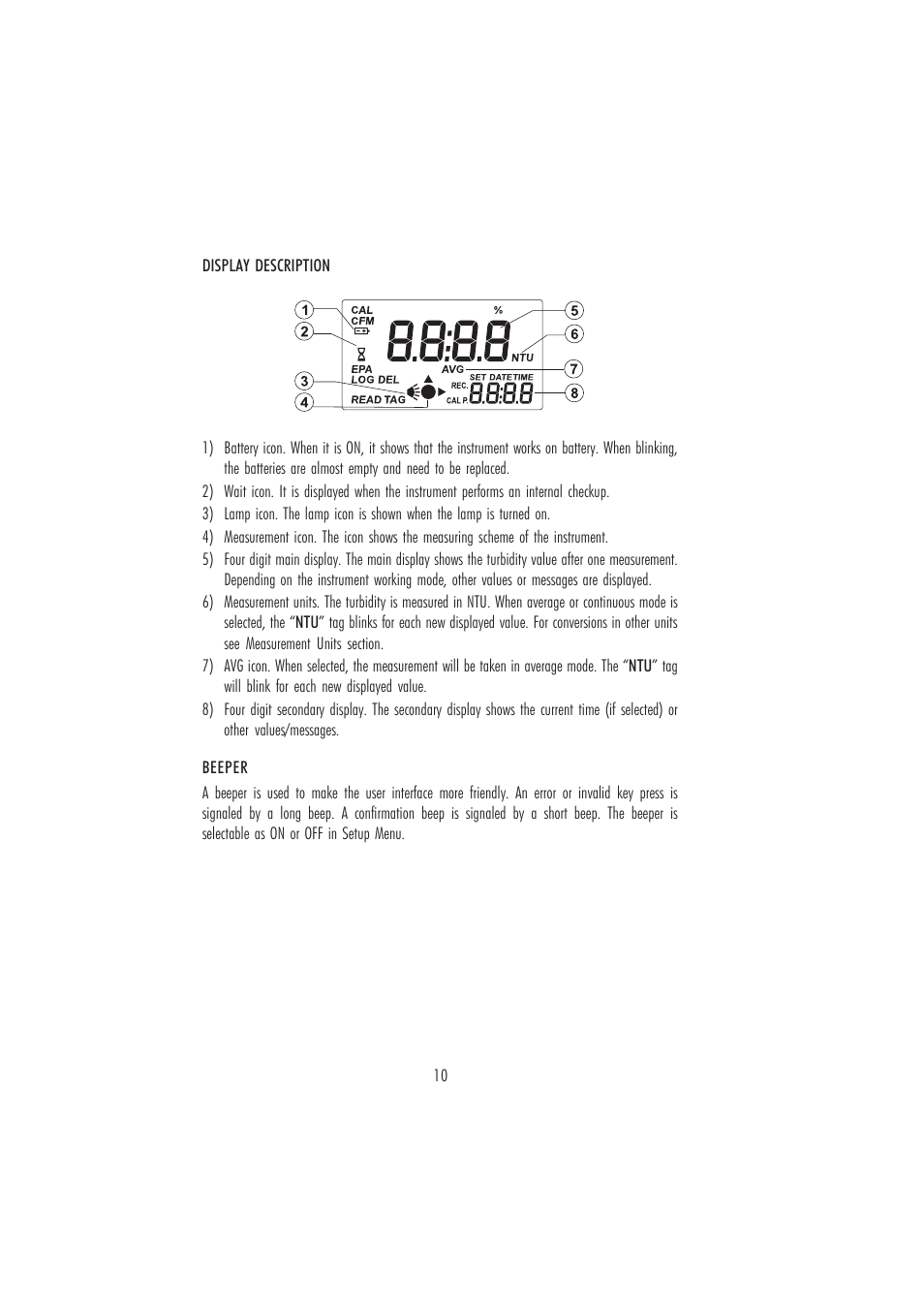 Hanna Instruments HI 98703 User Manual | Page 10 / 40