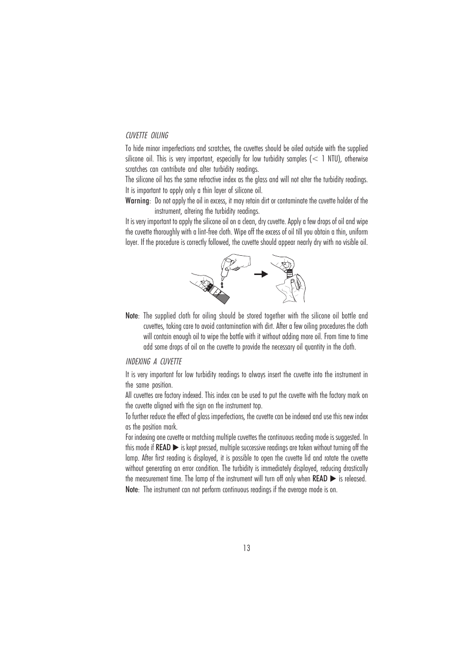 Hanna Instruments HI 98703 User Manual | Page 13 / 40