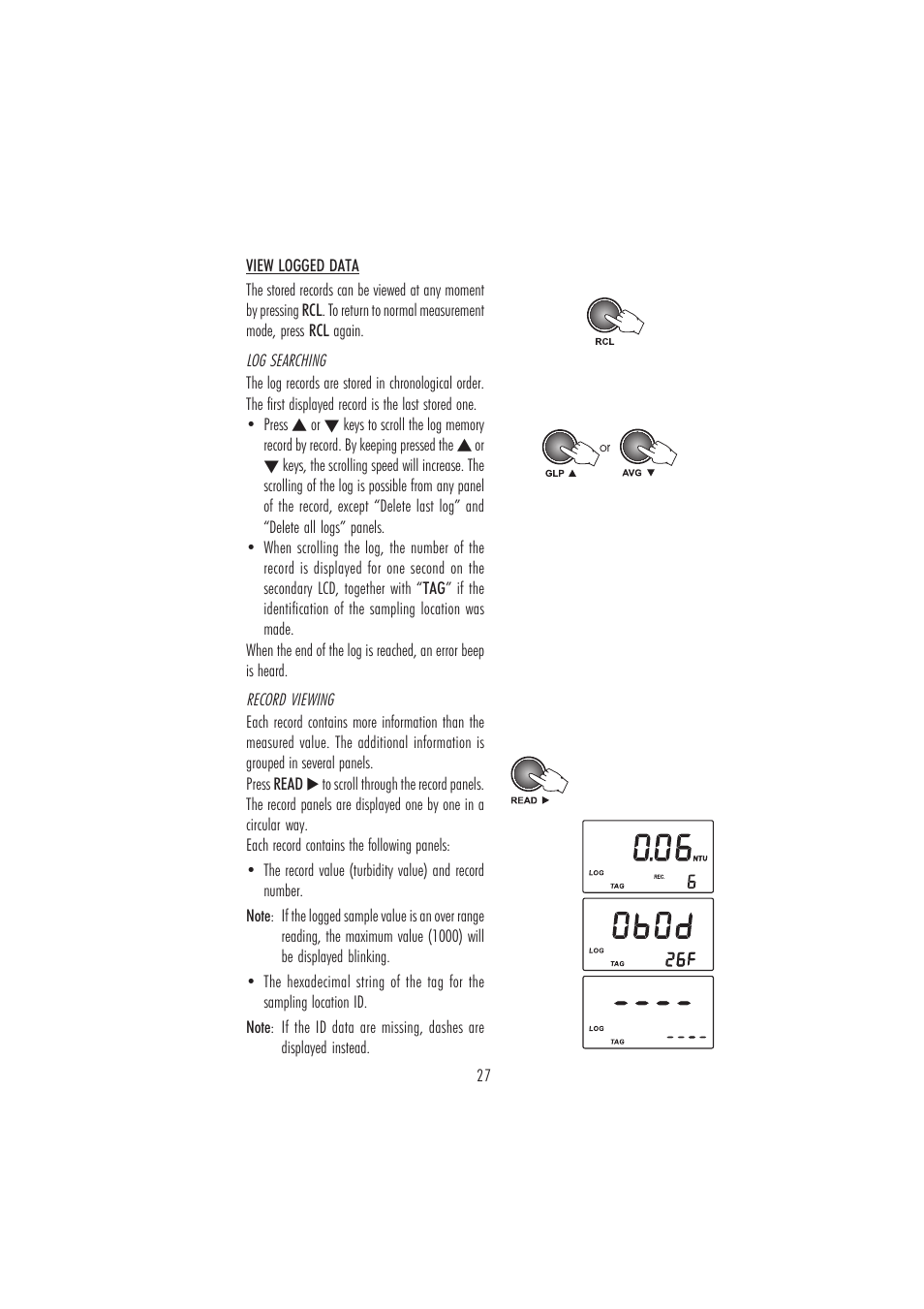 Hanna Instruments HI 98703 User Manual | Page 27 / 40