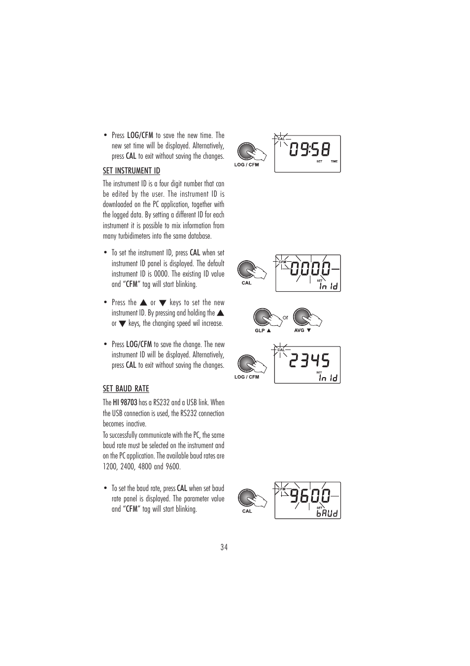 Hanna Instruments HI 98703 User Manual | Page 34 / 40