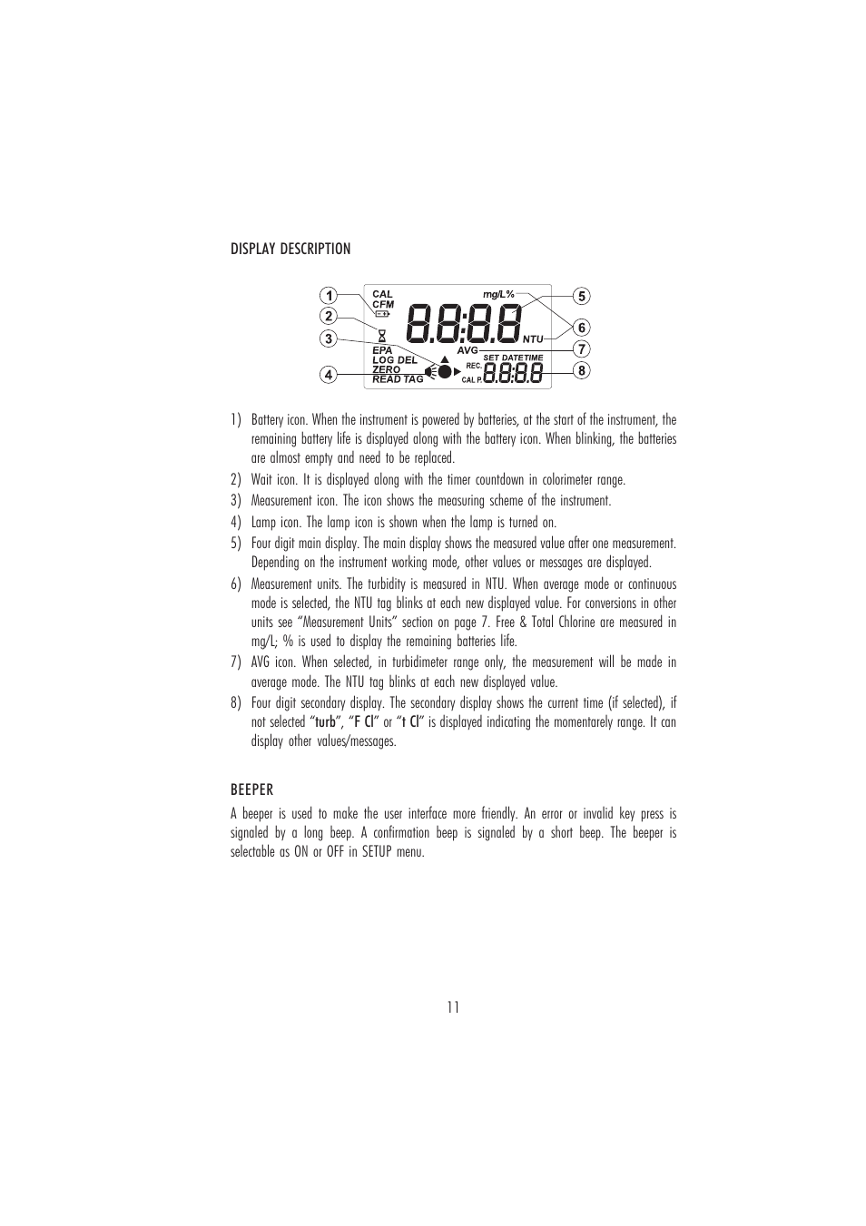 Hanna Instruments HI 93414 User Manual | Page 11 / 52
