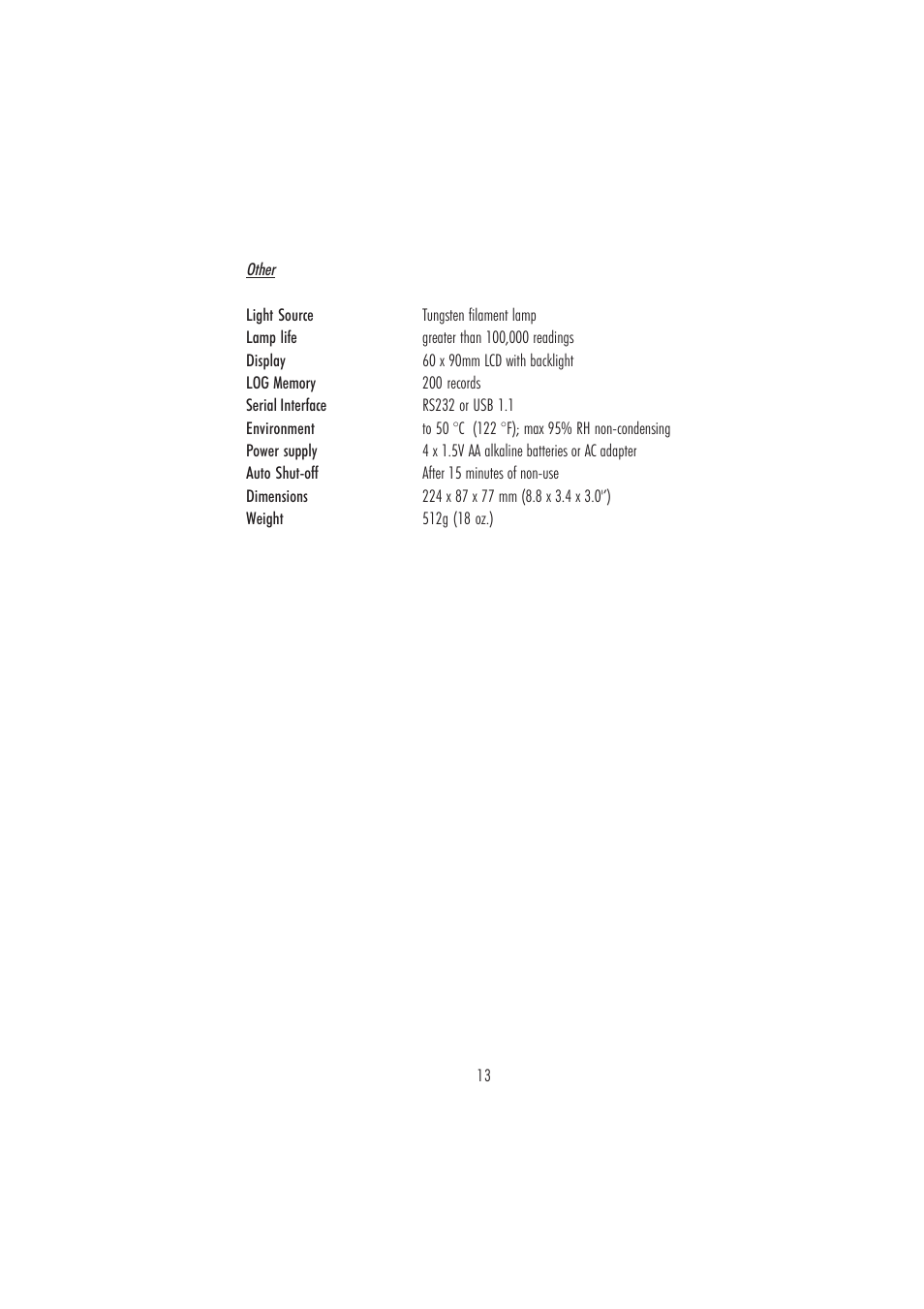Hanna Instruments HI 93414 User Manual | Page 13 / 52