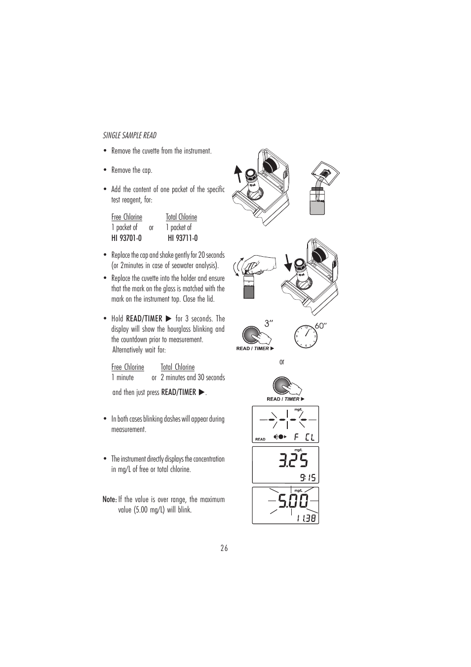 Hanna Instruments HI 93414 User Manual | Page 26 / 52