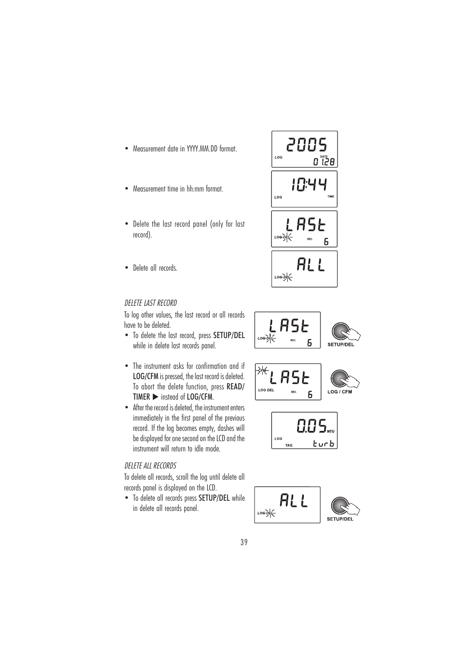 Hanna Instruments HI 93414 User Manual | Page 39 / 52