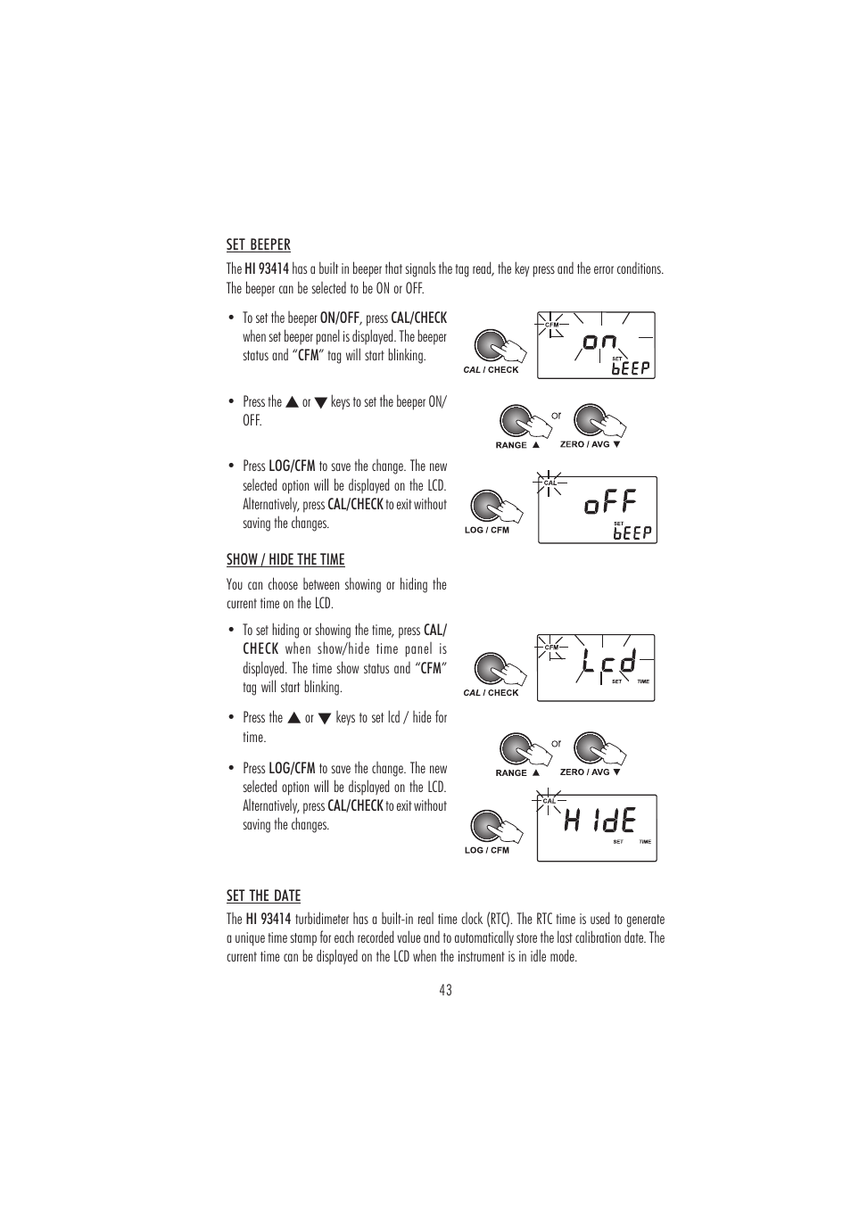 Hanna Instruments HI 93414 User Manual | Page 43 / 52