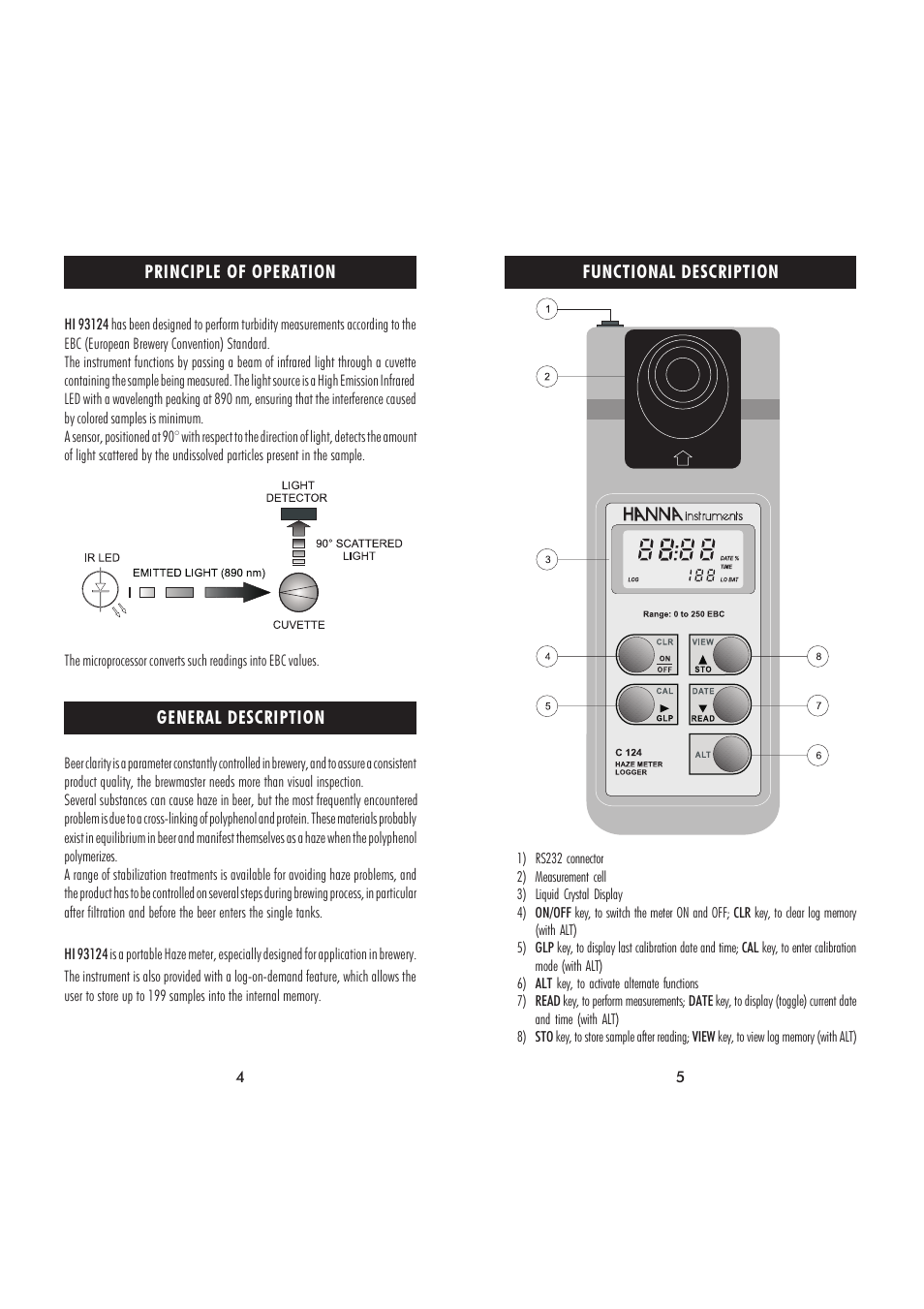 Hanna Instruments HI 93124 User Manual | Page 3 / 9