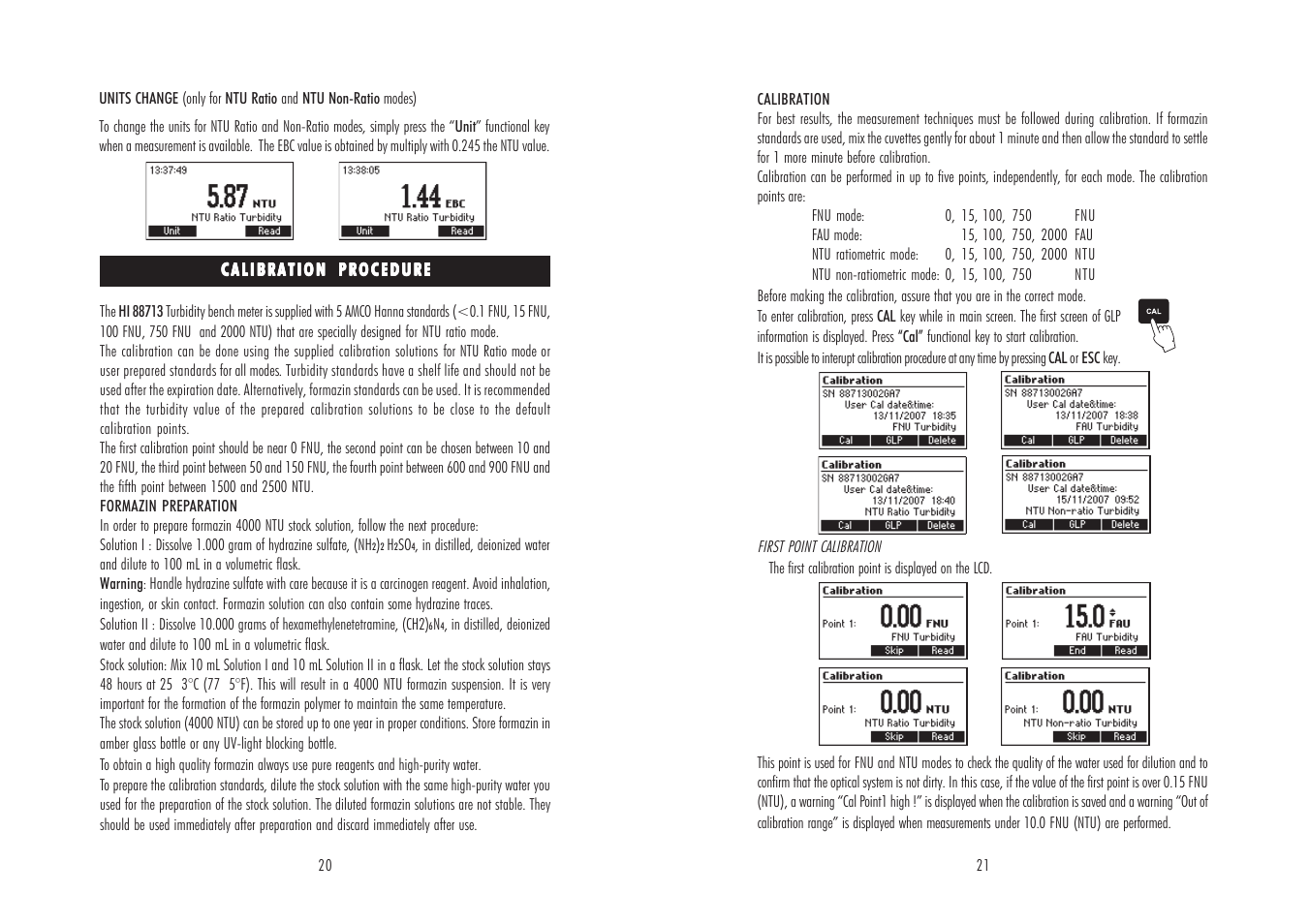 Hanna Instruments HI 88713 User Manual | Page 11 / 17