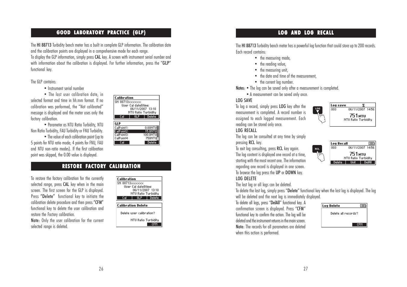 Hanna Instruments HI 88713 User Manual | Page 14 / 17