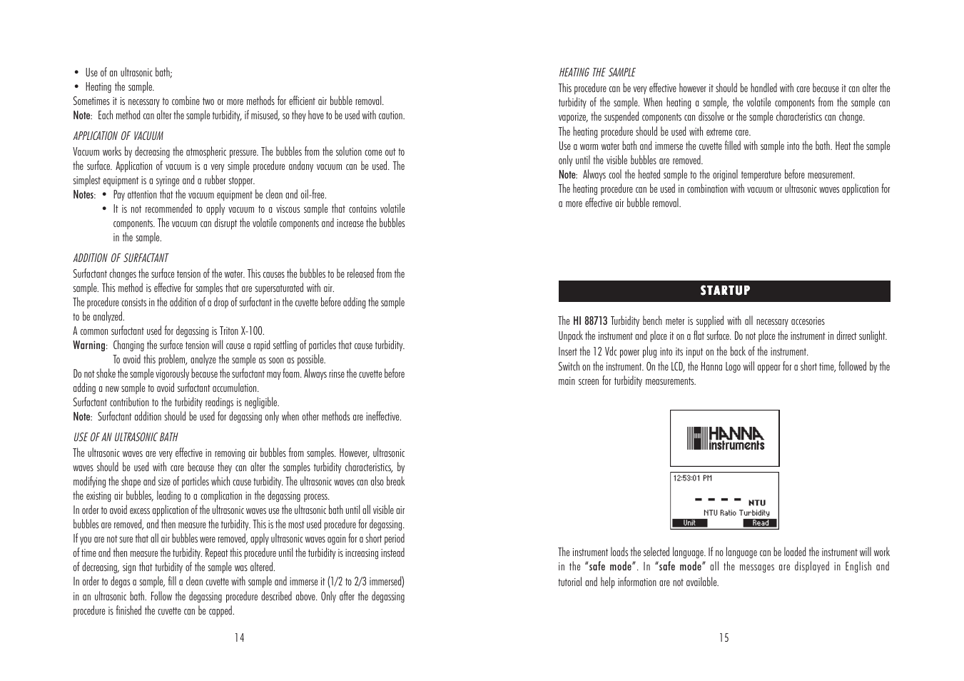 Hanna Instruments HI 88713 User Manual | Page 8 / 17