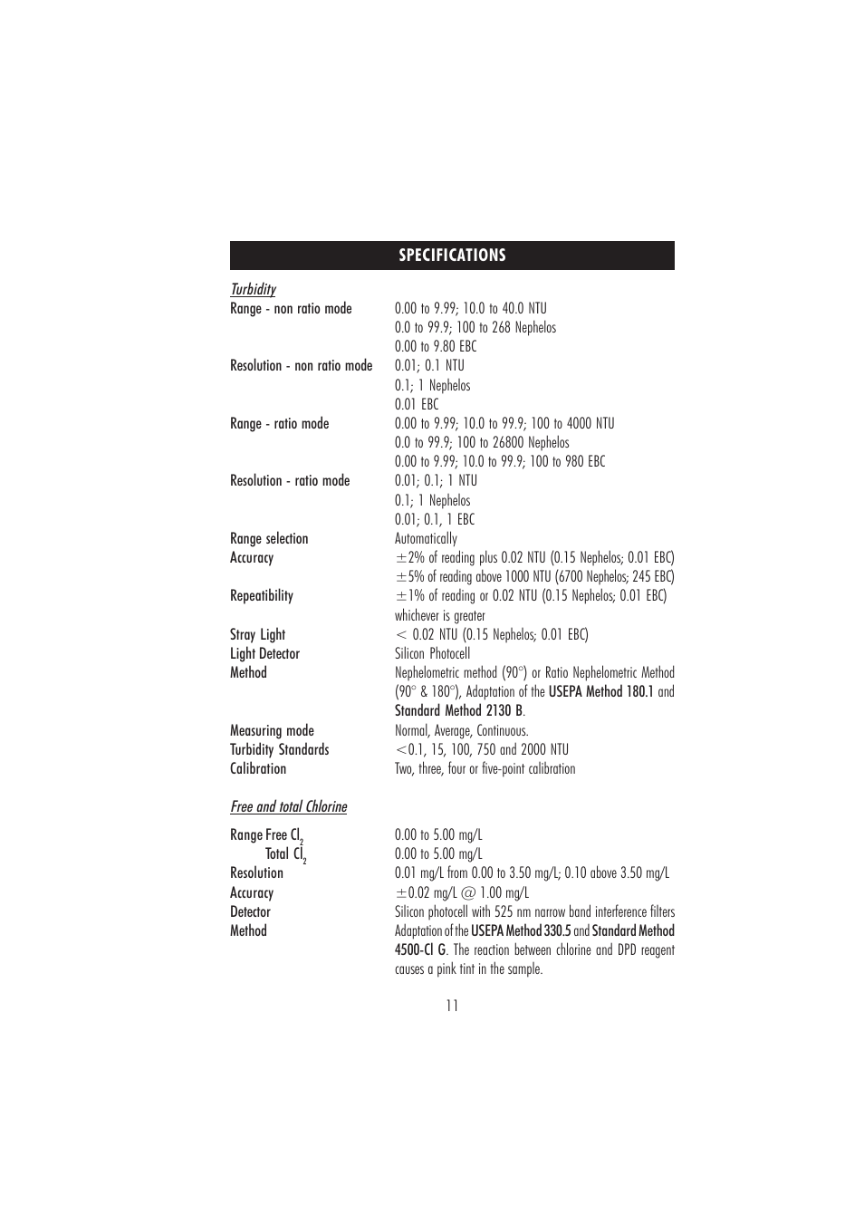 Hanna Instruments HI 83414 User Manual | Page 11 / 44
