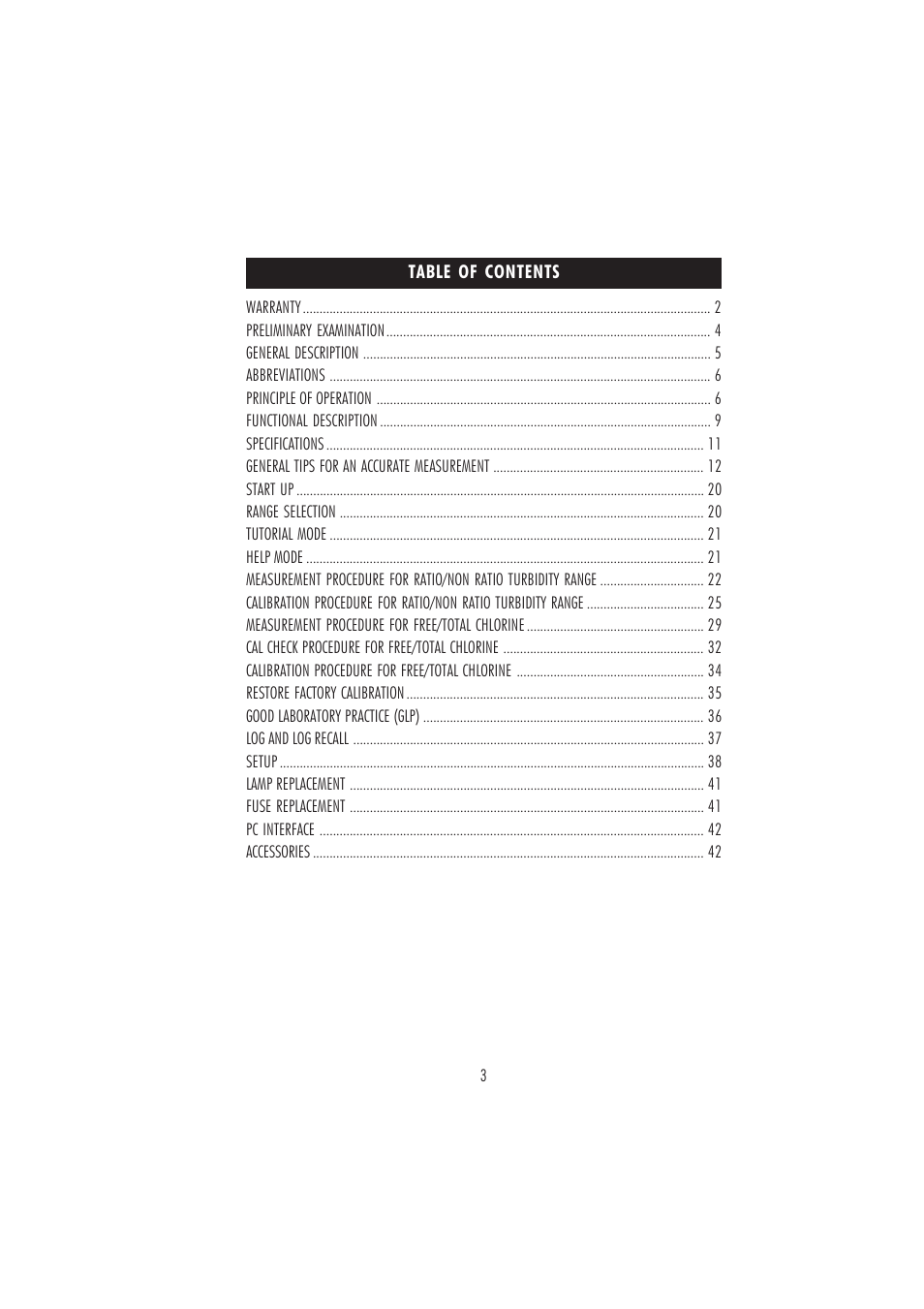 Hanna Instruments HI 83414 User Manual | Page 3 / 44