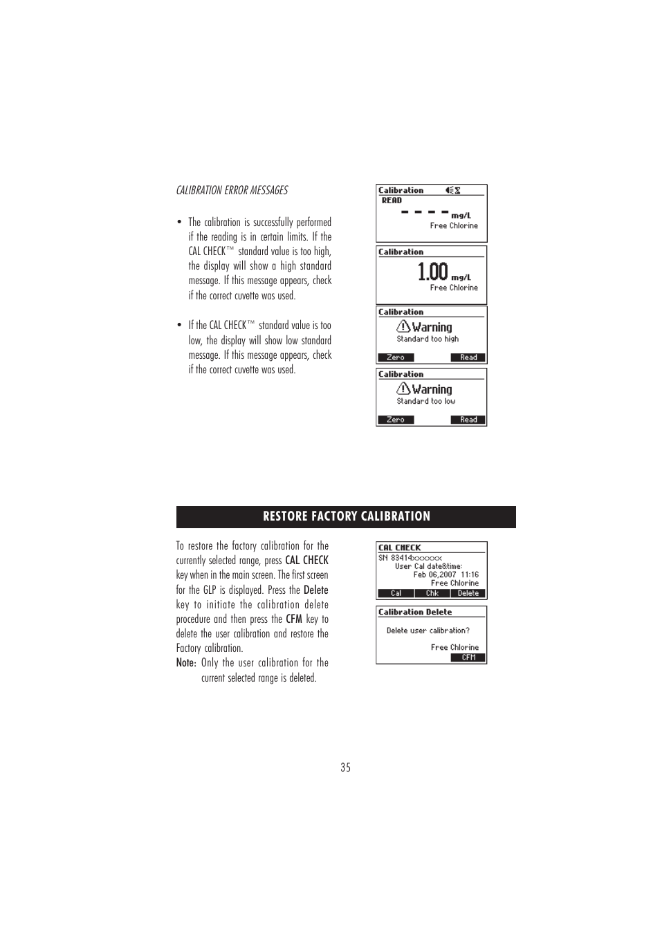 Hanna Instruments HI 83414 User Manual | Page 35 / 44
